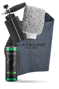 Blackline Car Care BLACKLINE® Foam Cannon 2.0 for high-pressure washing, showcasing the durable, black foam cannon device.