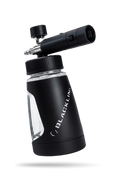 Blackline Car Care BLACKLINE® ULTRA Series Foam Cannon for car washing, with a black and silver design and adjustable nozzle.
