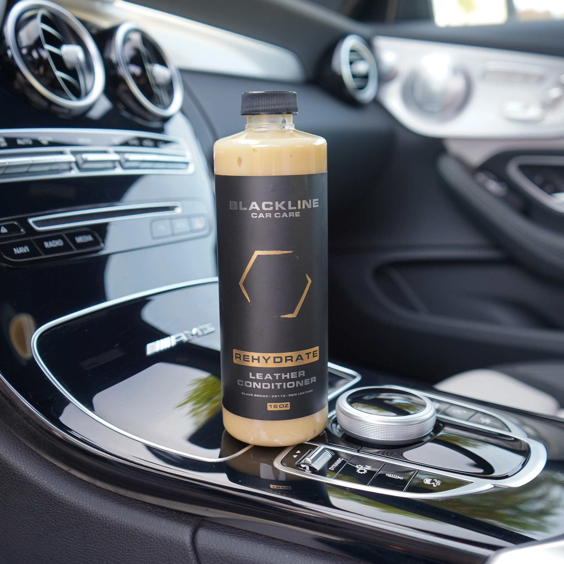 Blackline Car Care BLACKLINE Rehydrate Leather Conditioner for restoring and nourishing leather surfaces