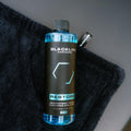 Blackline Car Care BLACKLINE® Restore microfiber detergent bottle, 16oz, for cleaning microfiber car accessories.
