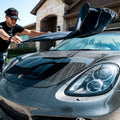 Blackline Car Care BLACKLINE® Slim Twisted-Loop Drying Towel, soft microfiber for quick, efficient car drying.