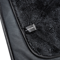 Blackline Car Care BLACKLINE® Slim Twisted-Loop Drying Towel, black microfiber for quick vehicle drying and gentle cleaning.