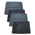 Blackline Car Care BLACKLINE® Slim Twisted-Loop Drying Towel laid flat, showing its soft, twisted-loop microfiber texture for car drying.