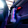 Blackline Car Care BLACKLINE® RESET interior cleaner and scent booster in a dark ice bottle, designed for vehicle interior cleaning and freshening.