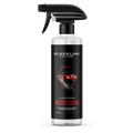 Blackline Car Care BLACKLINE® RESET interior cleaner and scent booster bottle with dark ice scent, designed for vehicle interior cleaning.