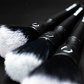 Blackline Car Care Ultra Soft Detail Brush Set with black, gentle brushes for cleaning intricate car surfaces and interior details.