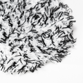Blackline Car Care microfiber wheel mitt for car cleaning, showing soft microfiber material and hand-fitting design.
