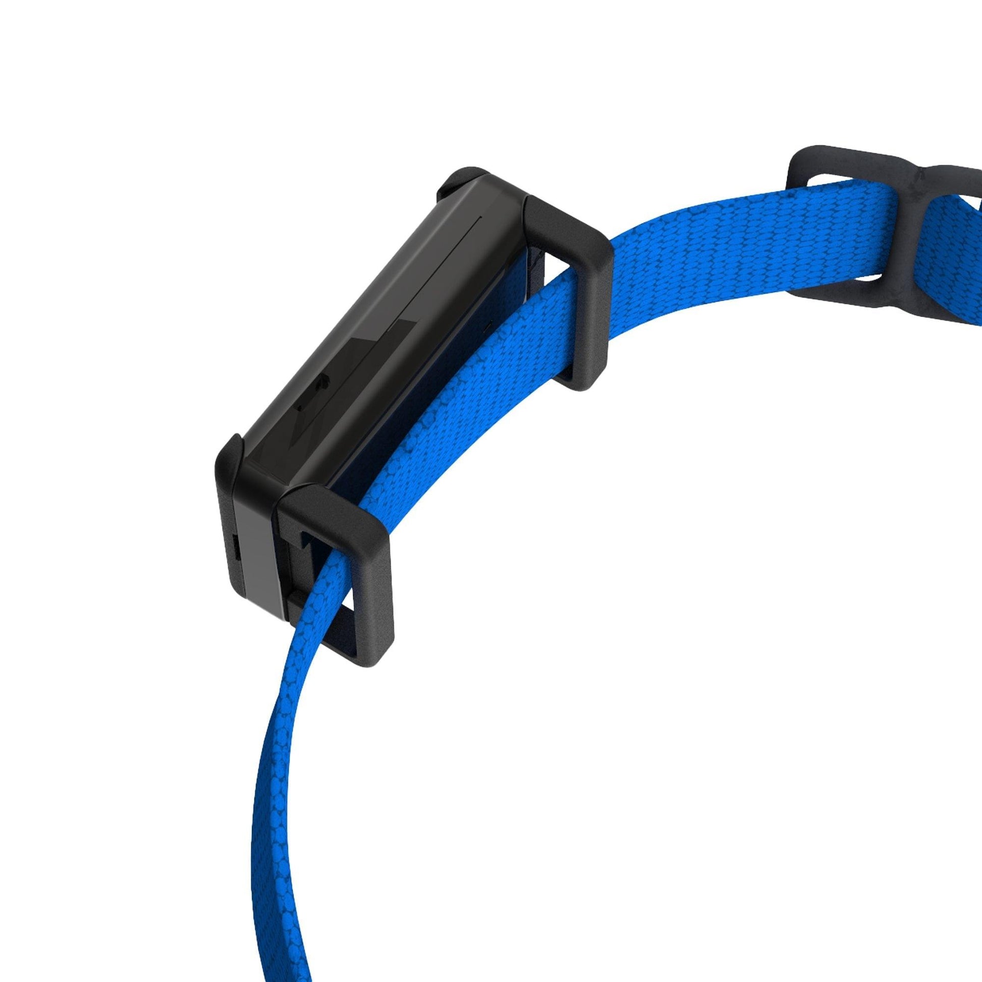 Cube Tracker collar attachment clips, accessories for pet tracking devices, shown in a close-up image.