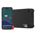 Cube Tracker GPS PRO magnetic tracker with 4G LTE, real-time tracking, and 1-year battery life for secure location monitoring.