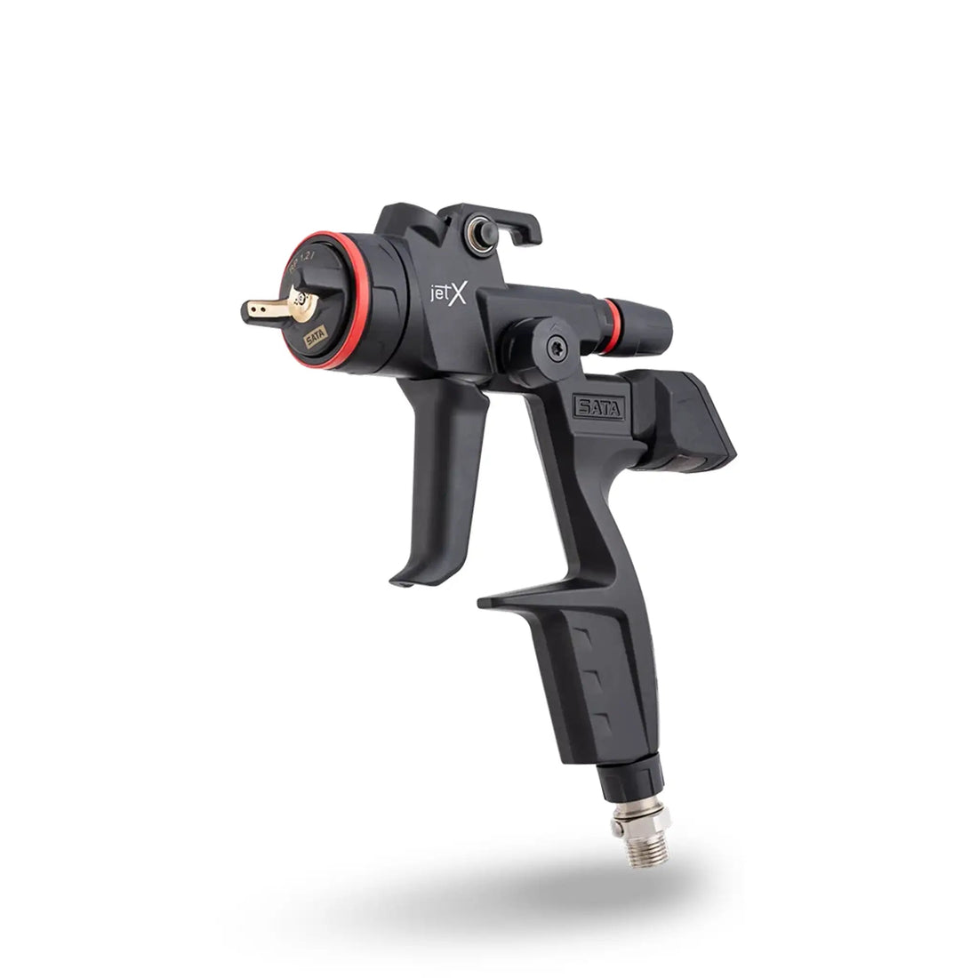 DipYourCar SATAjet X Control spray gun with ergonomic grip and adjustable nozzle for precise automotive paint application.