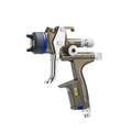 SATAjet X 5500 spray gun with RPS cups, used for automotive painting, featuring ergonomic design and high-precision nozzles.