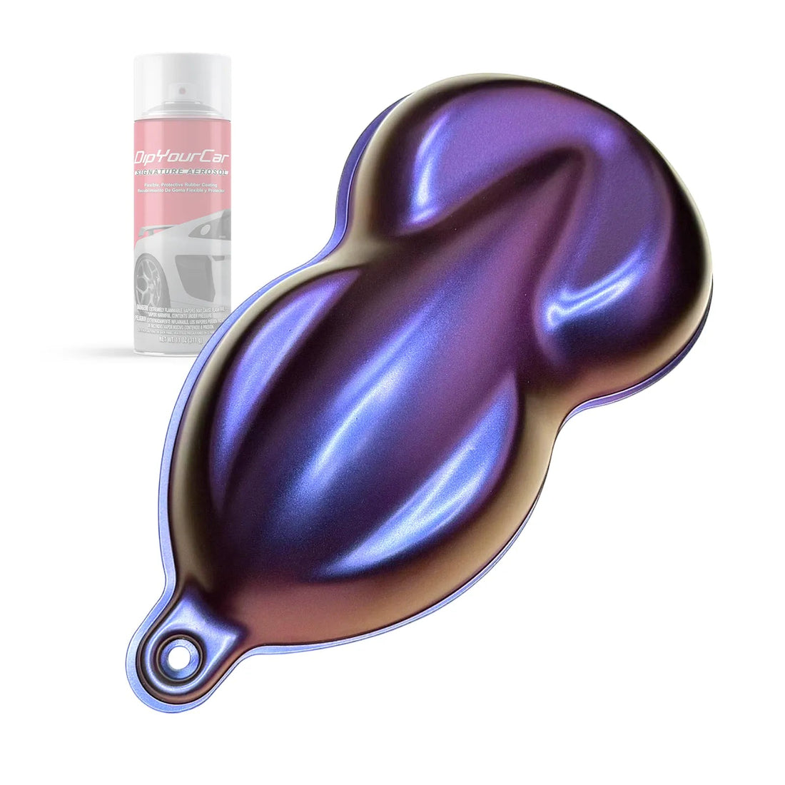 DipYourCar Anthias ColorShift TopCoat aerosol spray with a pearlescent, iridescent finish for vehicle customization.