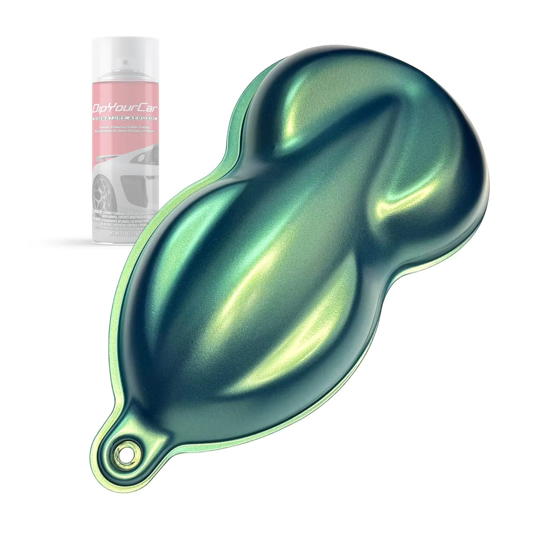 DipYourCar Bionic ColorShift TopCoat Aerosol, Dip Pearl aerosol spray with iridescent finish, for custom automotive paint effects.