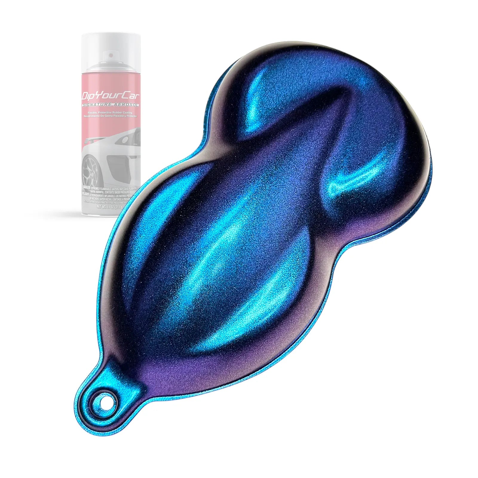 GC-47 Alien TopCoat Dip Pearl Aerosol by DipYourCar.com featuring a sleek metallic finish in a single aerosol can.