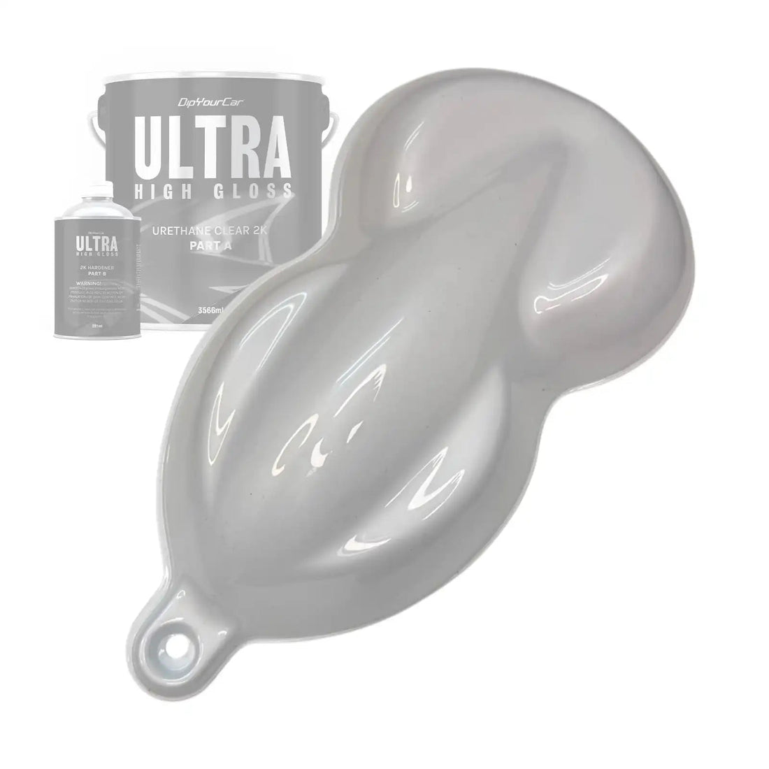 Himalayan White TopCoat Dip Pearl Aerosol from DipYourCar.com, displaying a sleek white aerosol can for automotive dip applications.