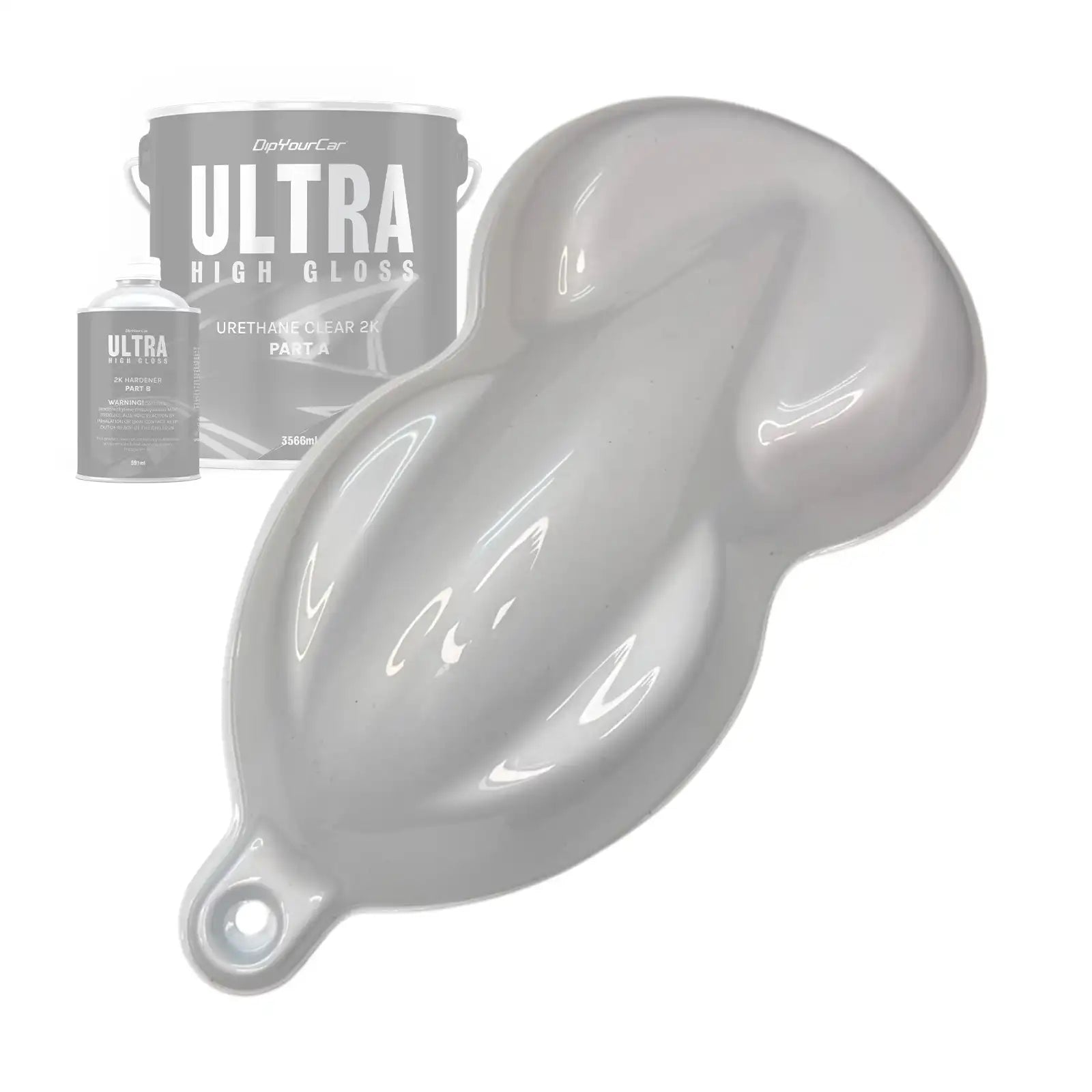 Himalayan White TopCoat Dip Pearl Aerosol from DipYourCar.com, displaying a sleek white aerosol can for automotive dip applications.