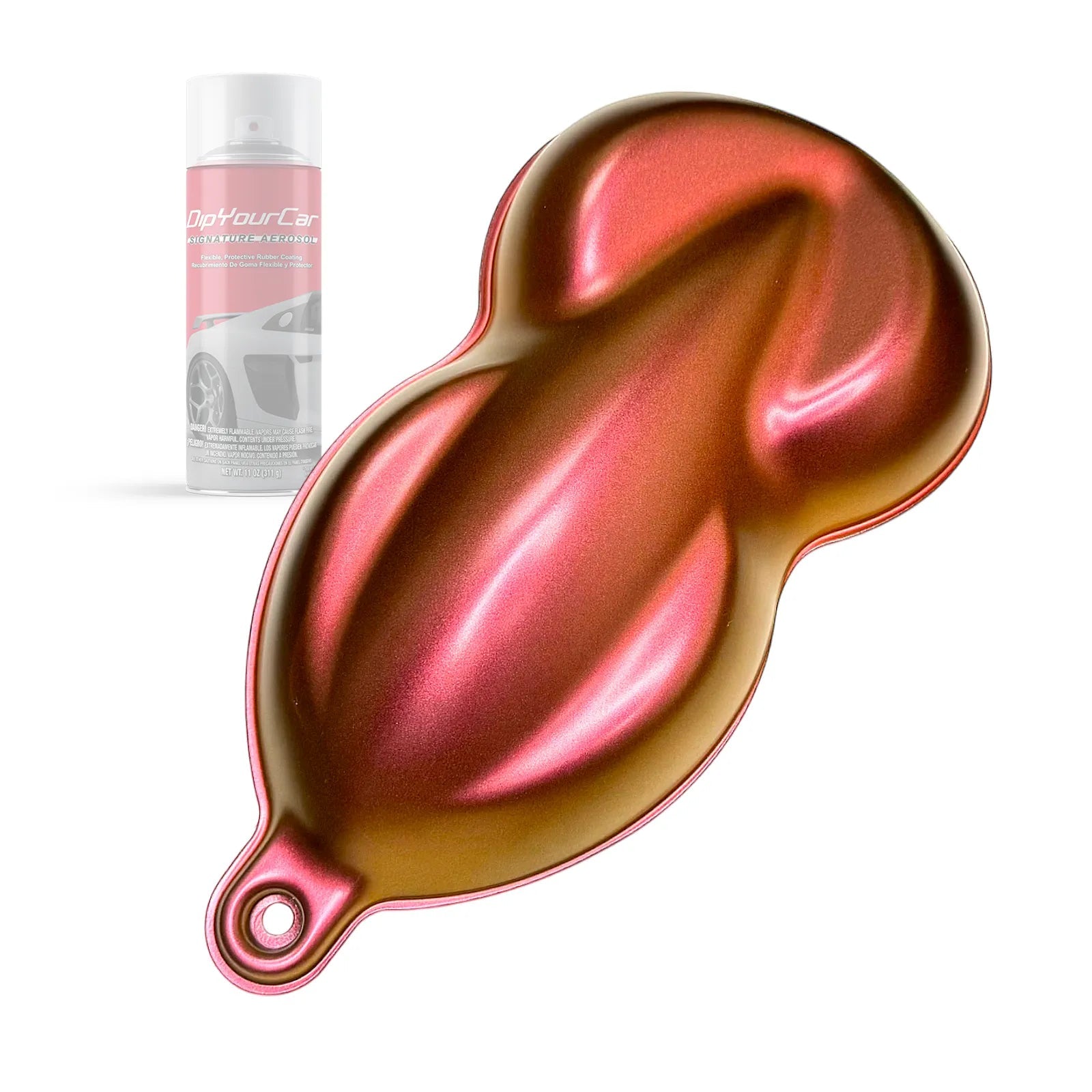 DipYourCar Phoenix ColorShift TopCoat Aerosol, Dip Pearl aerosol spray with iridescent color-shifting finish on a can