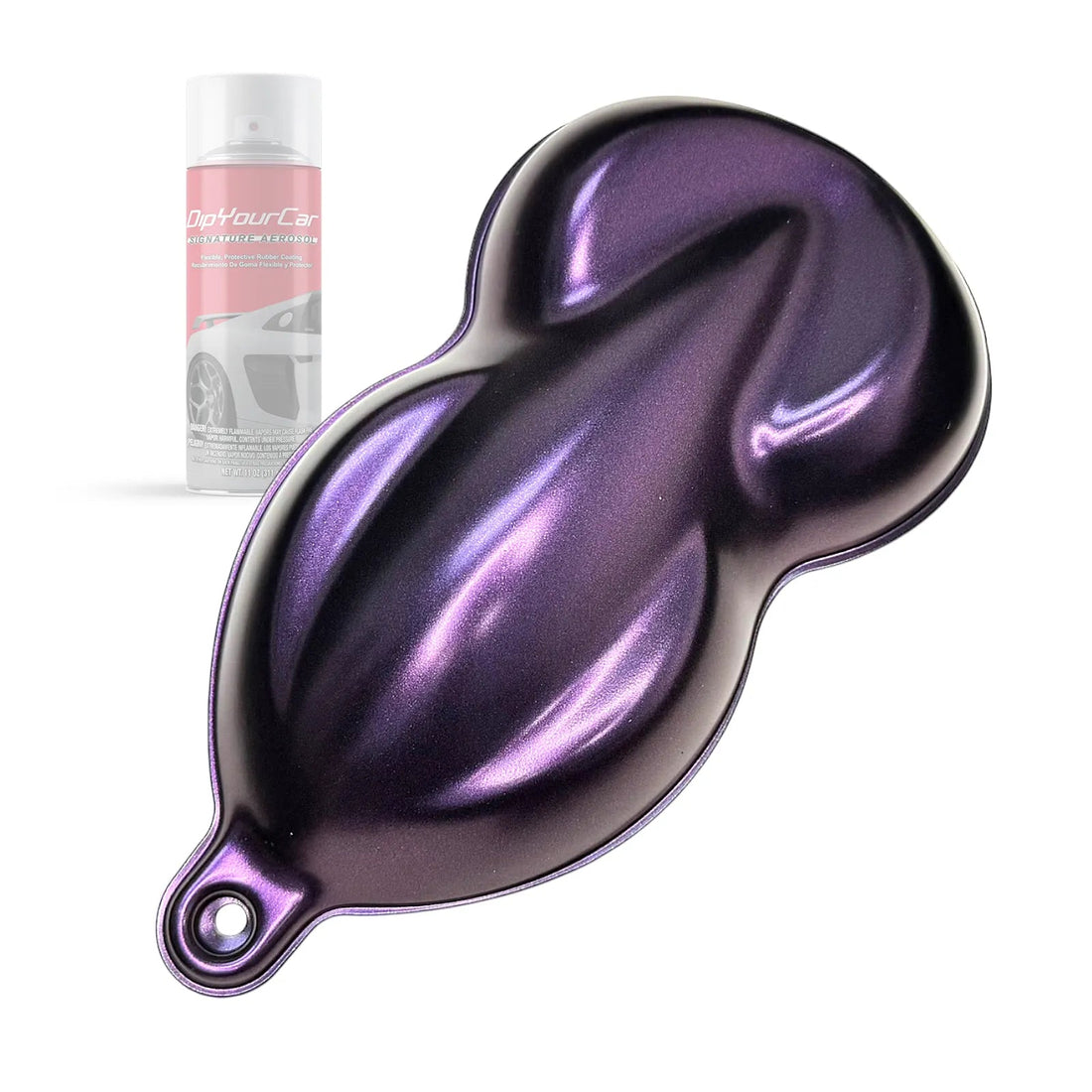 Violet Martian TopCoat aerosol spray from DipYourCar.com, a Dip Pearl aerosol for automotive custom paint finishes.