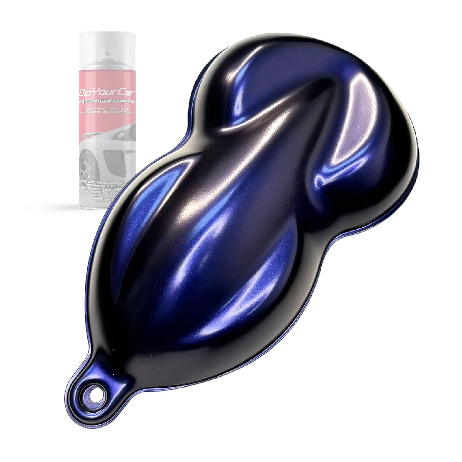 DipYourCar ZBB HyperShift TopCoat Aerosol, a glossy pearl dip paint aerosol with rainbow color-shifting effect.