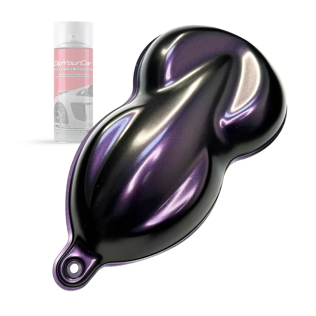 DipYourCar.com ZBP HyperShift TopCoat Aerosol for dip pearl effects, featuring a sleek silver aerosol can with product label.