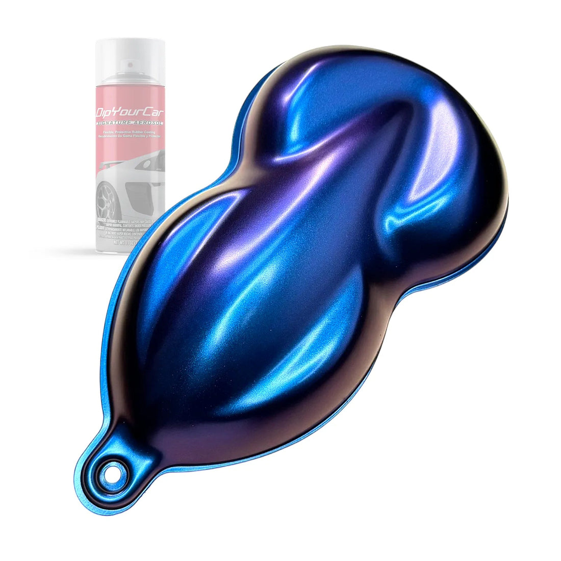 DipYourCar ZTA HyperShift® TopCoat aerosol spray for stunning dip pearl finish on car surfaces.