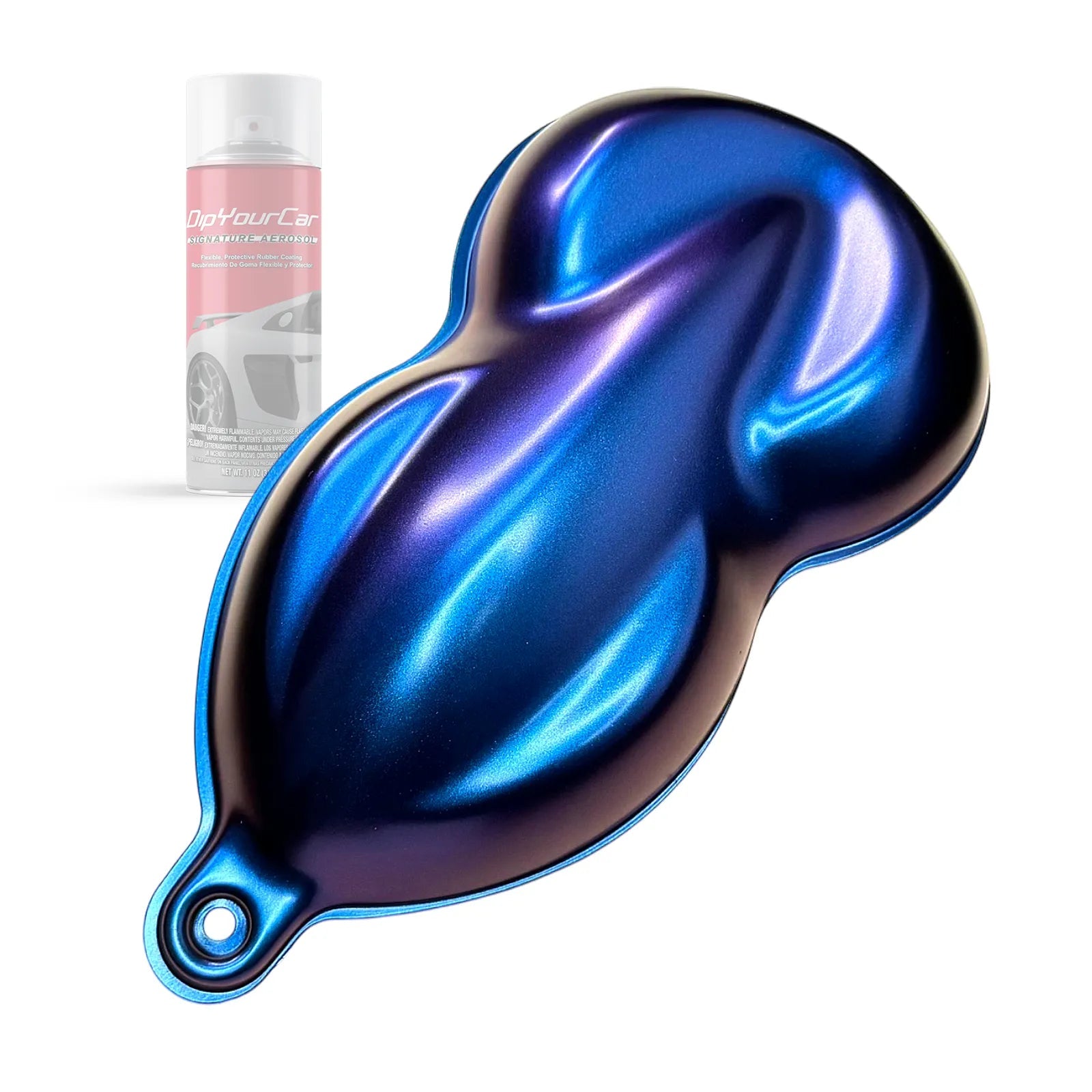 DipYourCar ZTA HyperShift® TopCoat aerosol spray for stunning dip pearl finish on car surfaces.