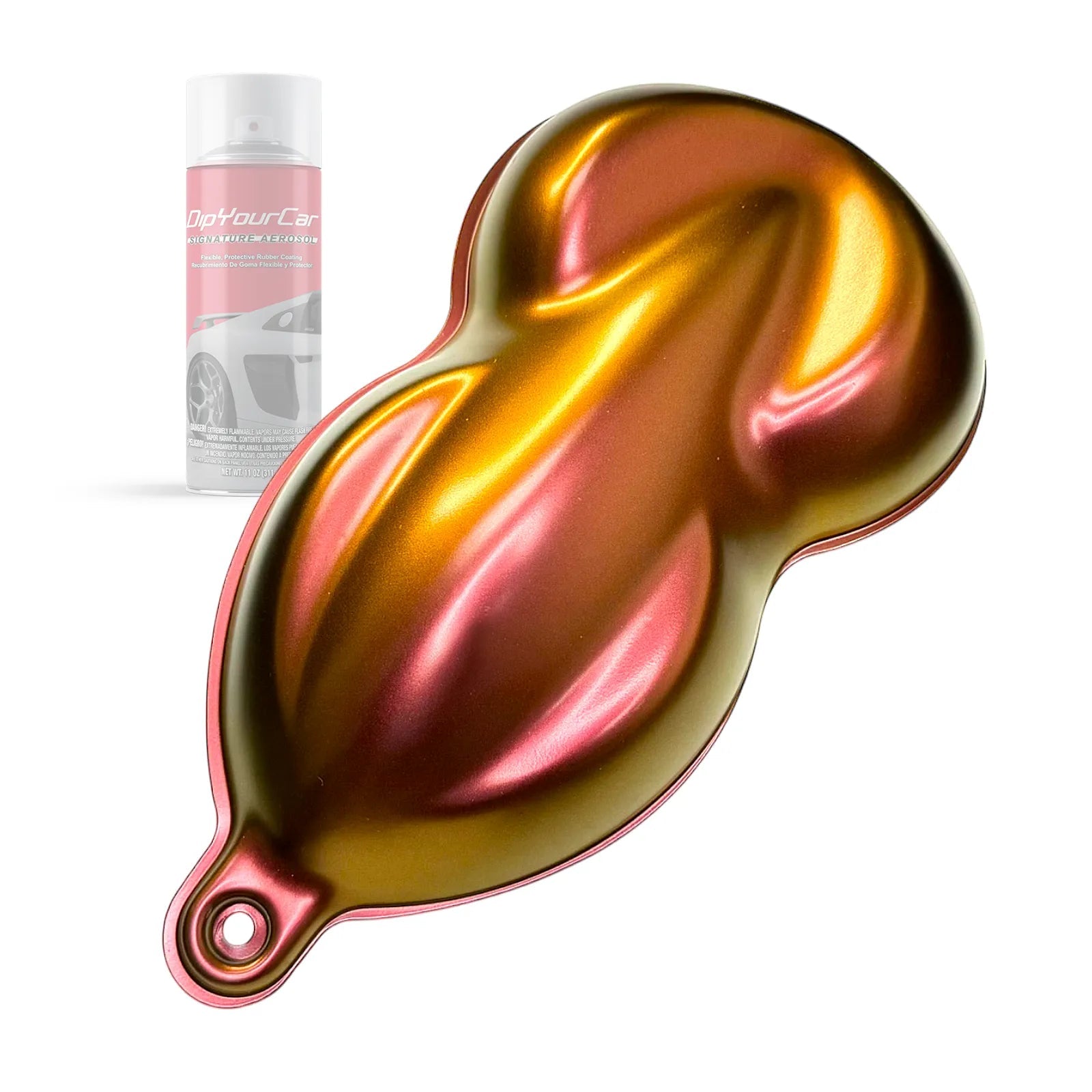 DipYourCar ZTF HyperShift TopCoat aerosol spray bottle for dip pearl coatings, showcasing the aerosol can and label.