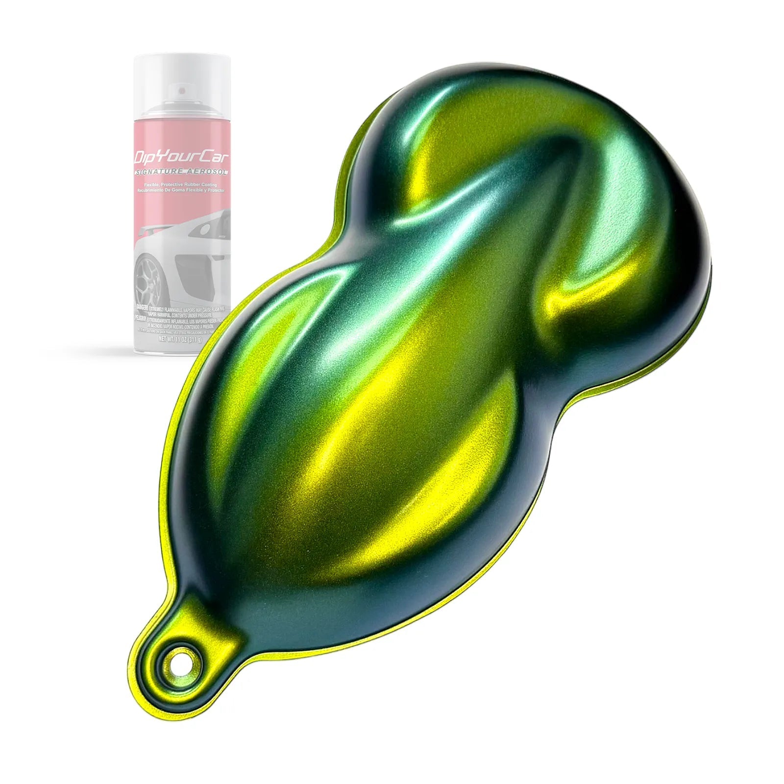 DipYourCar ZTG HyperShift TopCoat Aerosol, a Dip Pearl aerosol spray with a vibrant, iridescent finish for automotive customization.