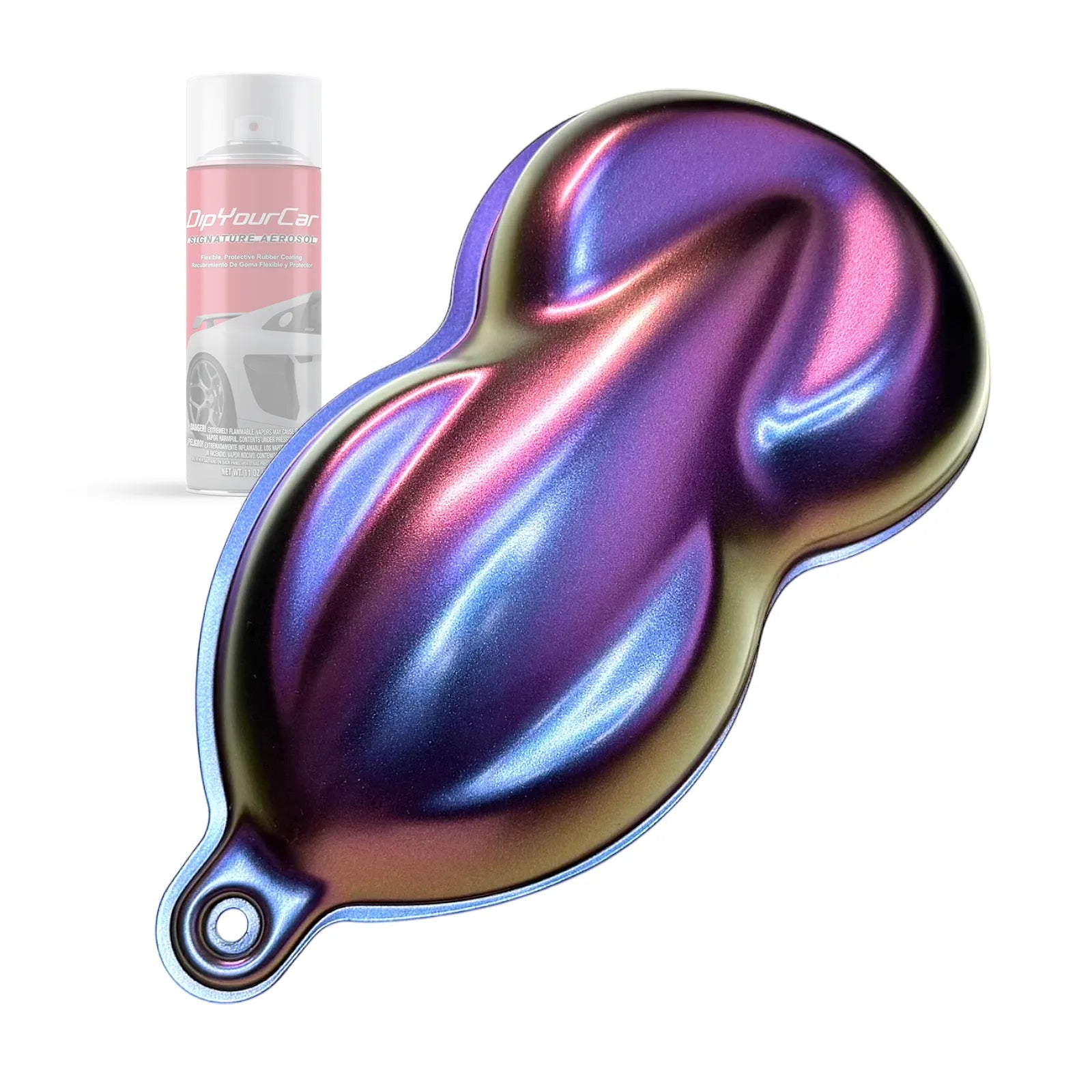DipYourCar.com ZTX HyperShift® TopCoat aerosol, a Dip Pearl aerosol with vibrant pearlescent finish, for car customization and detailing.