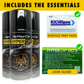 Black Emerald Metallic HyperDip aerosol spray from DipYourCar HyperDip Aerosols collection, designed for automotive custom finishes.