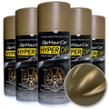 Bronze Gold HyperDip aerosol spray can from DipYourCar.com featuring vibrant metallic bronze gold finish.