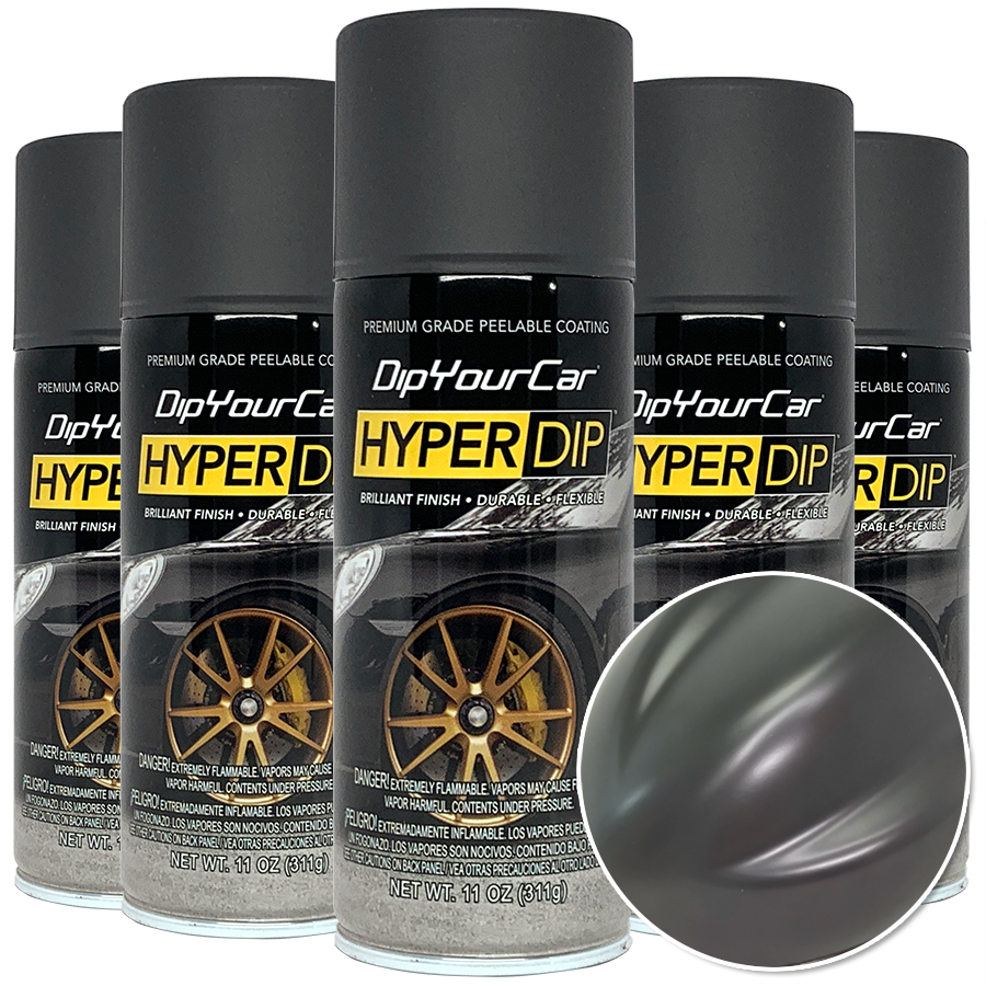 Nardo Grey HyperDip aerosol can from DipYourCar.com for automotive customization and spray application.