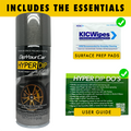 Single Stealth Grey HyperDip aerosol spray from DipYourCar.com, used for vibrant, durable automotive color customization.