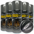 Single Stealth Grey HyperDip aerosol can from DipYourCar.com HyperDip Aerosols line for car color customization.