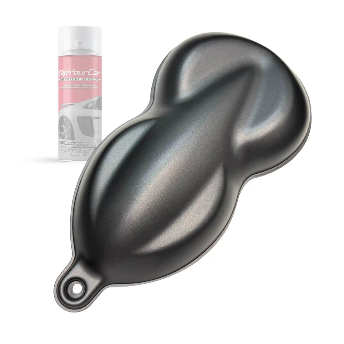 Anthracite Grey PDS Peelable Aerosol from DipYourCar.com showing the spray can with product label and color swatch.