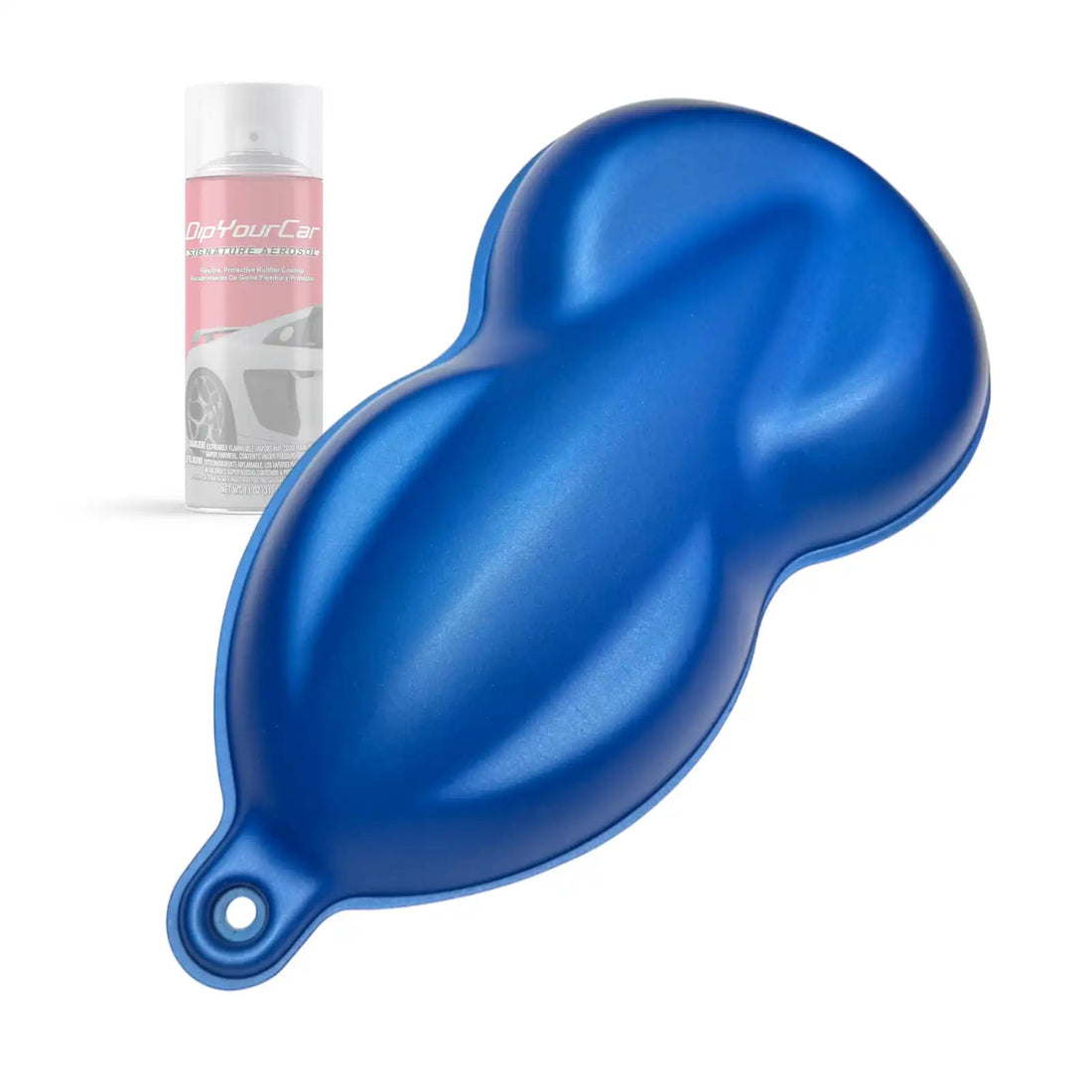 Blue Quartz Peelable Aerosol from DipYourCar.com, a spray can with vibrant blue finish for automotive customization.