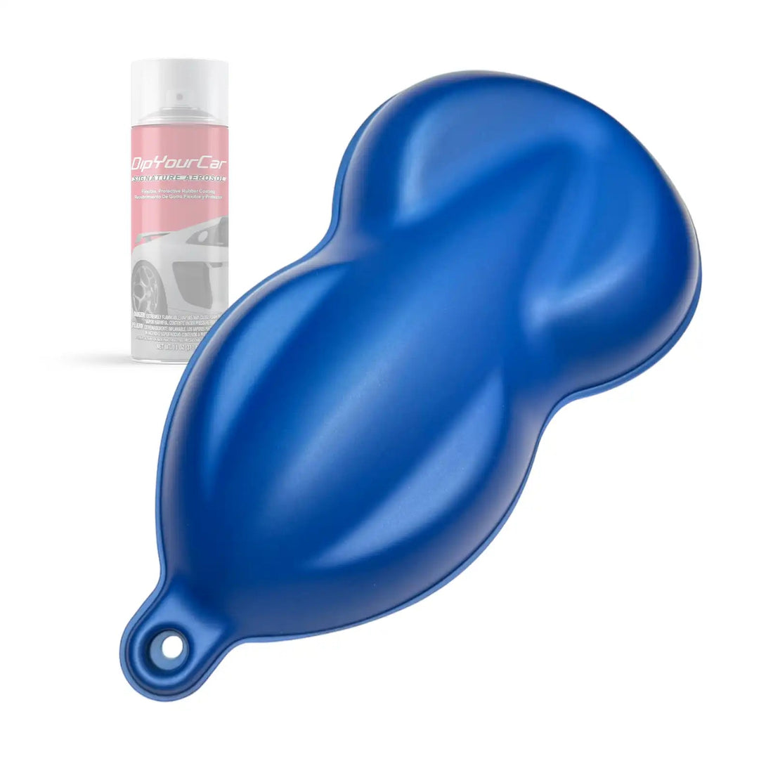 Bonita Blue PDS peelable aerosol spray can from DipYourCar.com, used for automotive color coating and customization.