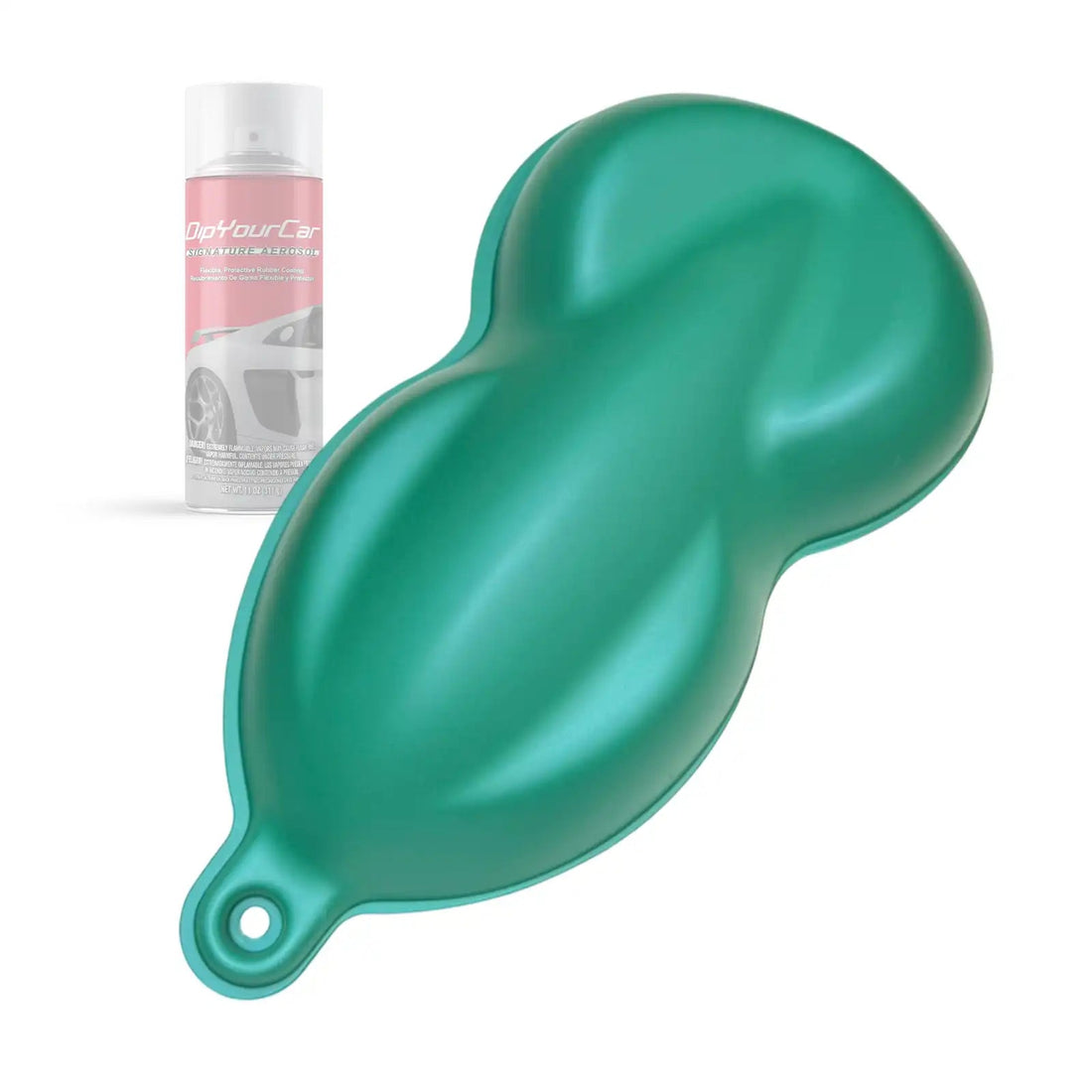Frosted Pear DipYourCar.com peelable aerosol spray can for vehicle customization and automotive paint finishes.