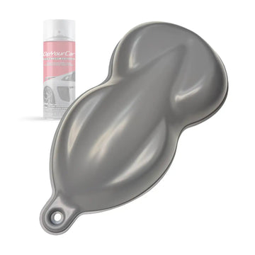 Nardo Grey DipYourCar.com peelable aerosol spray can for automotive customization, shown in the image.