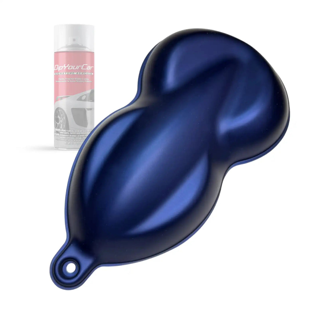 Supermarine Blue PDS Aerosol peelable spray can by DipYourCar.com, used for automotive custom color projects.