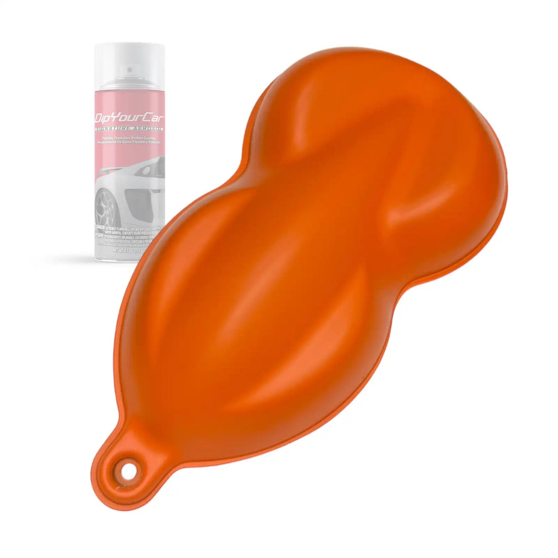 Koi Orange PDS Aerosol peelable spray from DipYourCar.com, shown in a close-up image with vibrant orange color and aerosol can.