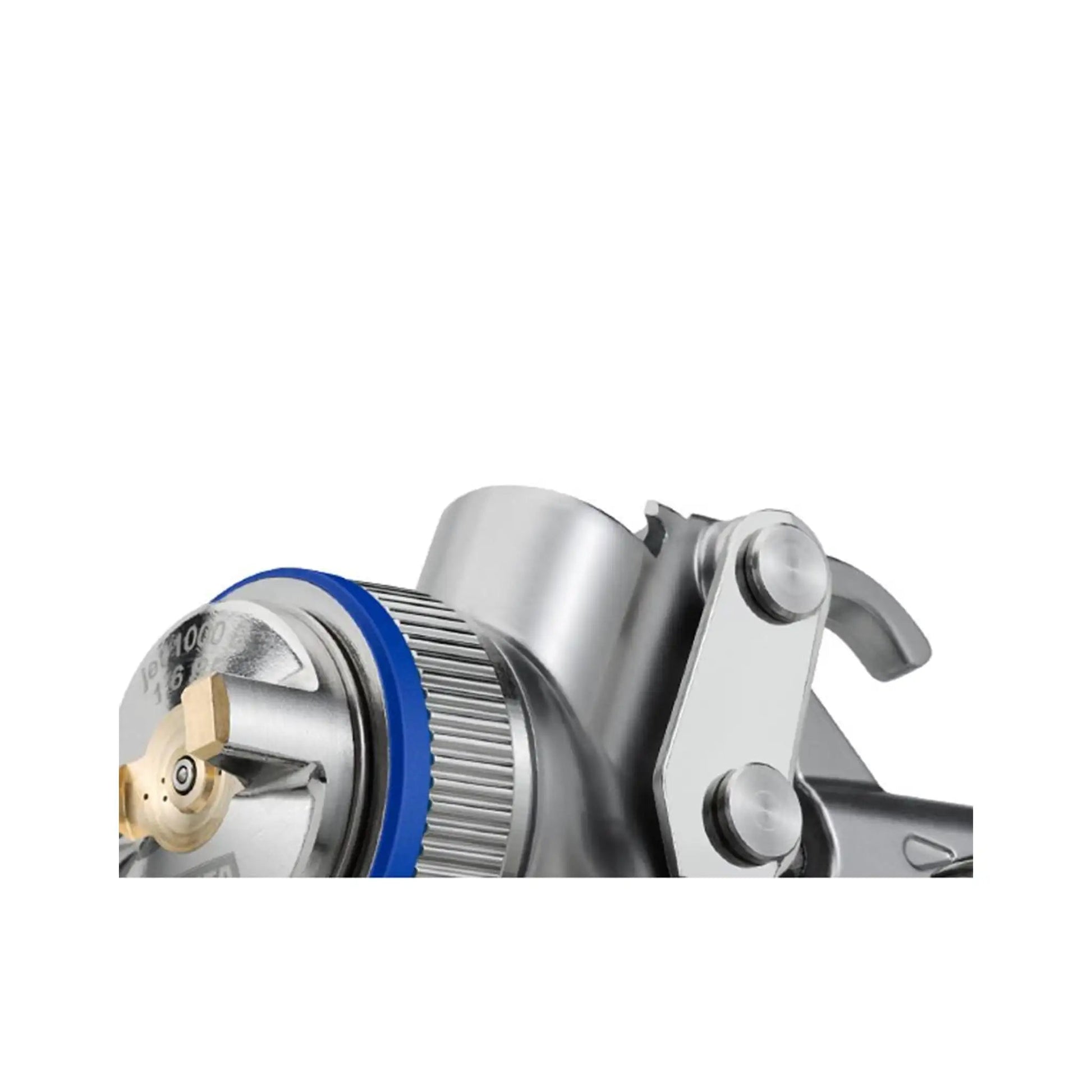 SATAjet 1000 B spray gun with cup for automotive painting, featuring ergonomic design and high precision for professional results.