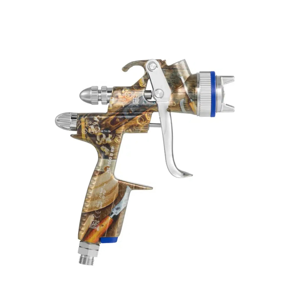 SATAjet 1000 B Lignum 3 spray gun with 0.6L cup, professional automotive spray gun by DipYourCar.com