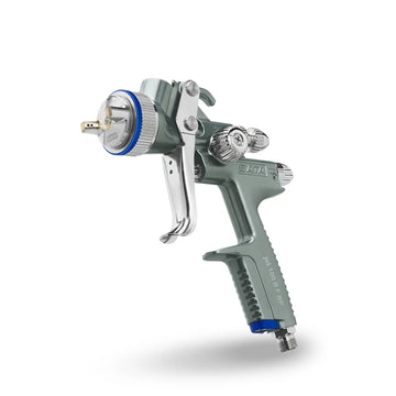 DipYourCar SATAjet 100 B spray gun with RPS cups for automotive painting and custom spray applications.