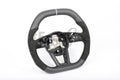 Custom Audi A5 S3 RS3 S4 RS4 S5 RS5 steering wheel by Exclusive Steering, showcasing leather grip and sporty design.