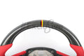 Custom Audi A6, S6, RS6, A7, S7, RS7, C8 steering wheel by Exclusive Steering, featuring premium leather and modern design.