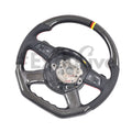 Custom Audi A3, A4, A5, A6, Q7 steering wheel by Exclusive Steering, featuring premium leather and sporty design.
