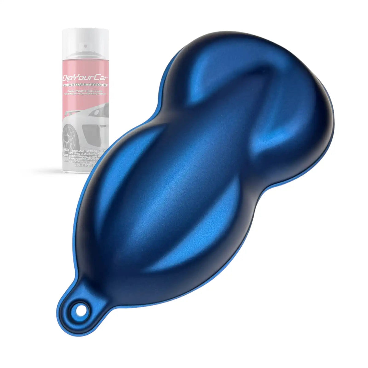 Frozen Blue PDS peelable aerosol spray can by DipYourCar.com, designed for automotive paint protection and detailing.