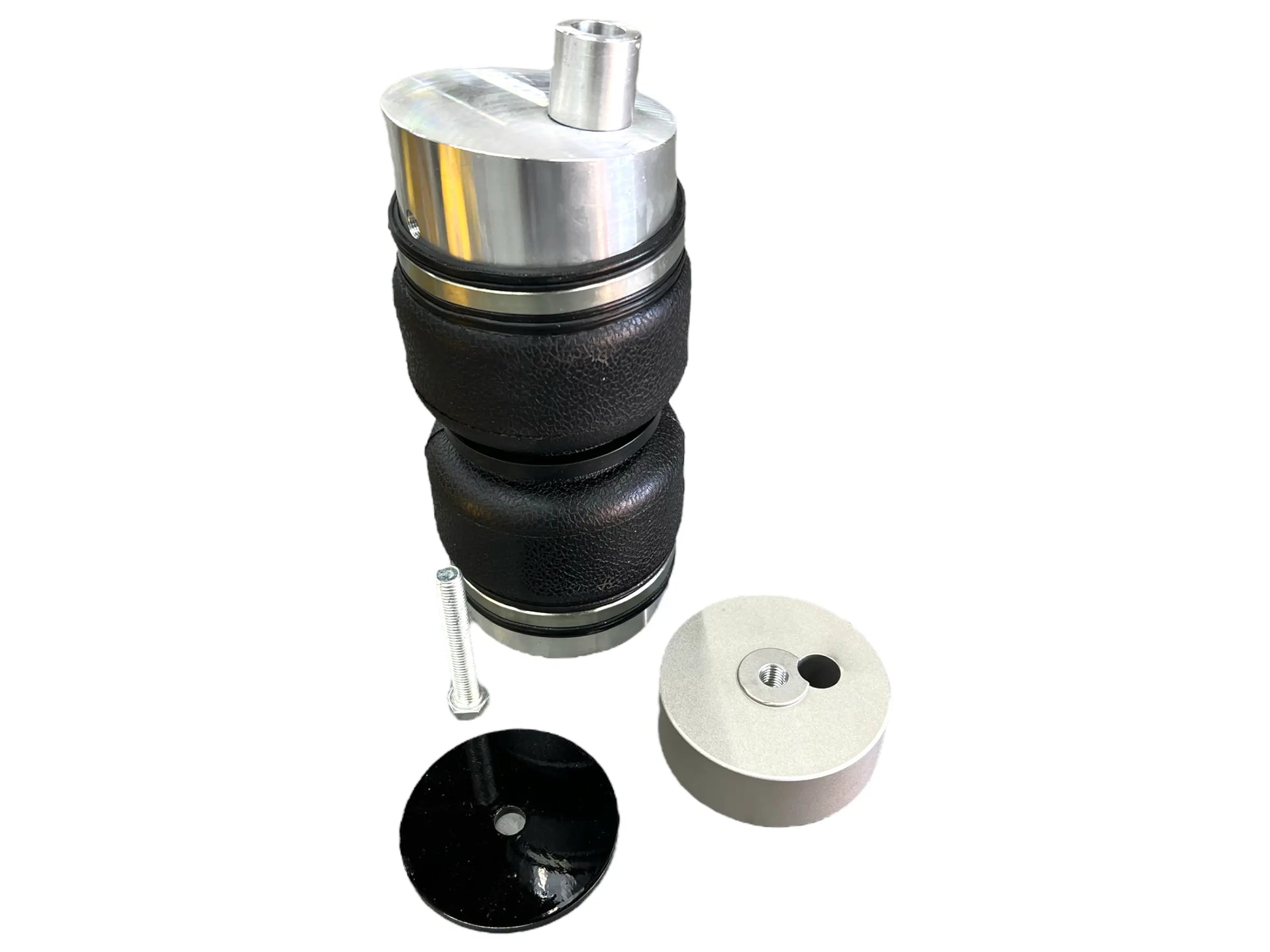 Yellow Speed Racing Dynamic Pro Air Struts for Audi S5 B9 (2018-2023) shown in an image, highlighting the durable automotive suspension component.