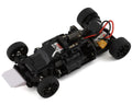 Kyosho MR-03 RWD Mini-Z ReadySet with Audi R8 2016 LMS body, black and red, featuring 2.4GHz radio for remote control.